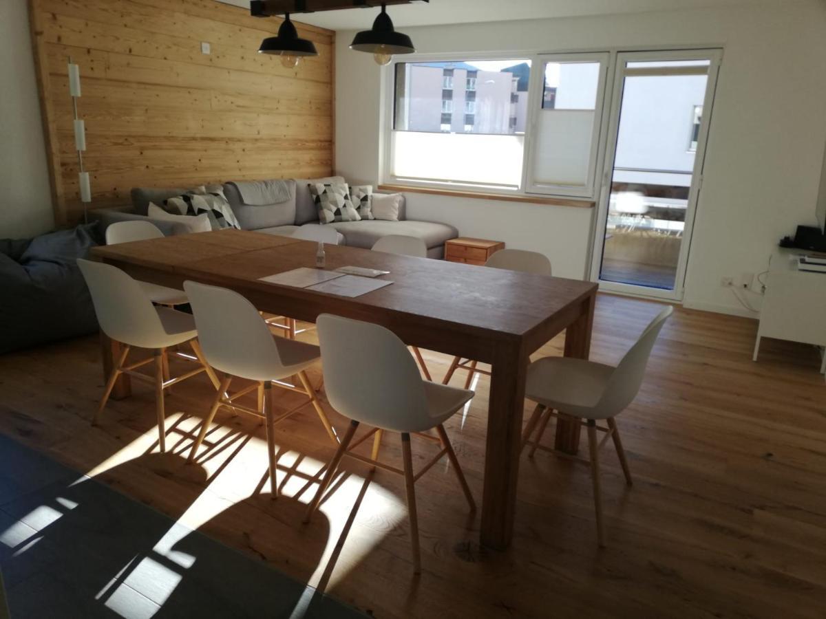 Haus Rhaetikon 1. Og, Links Apartment ดาวอส ภายนอก รูปภาพ