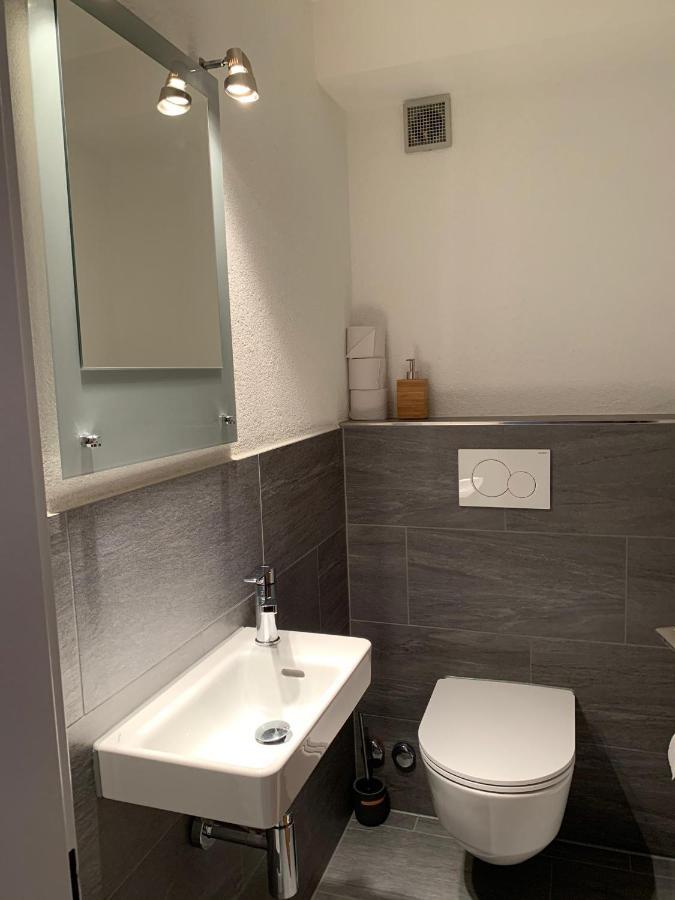 Haus Rhaetikon 1. Og, Links Apartment ดาวอส ภายนอก รูปภาพ