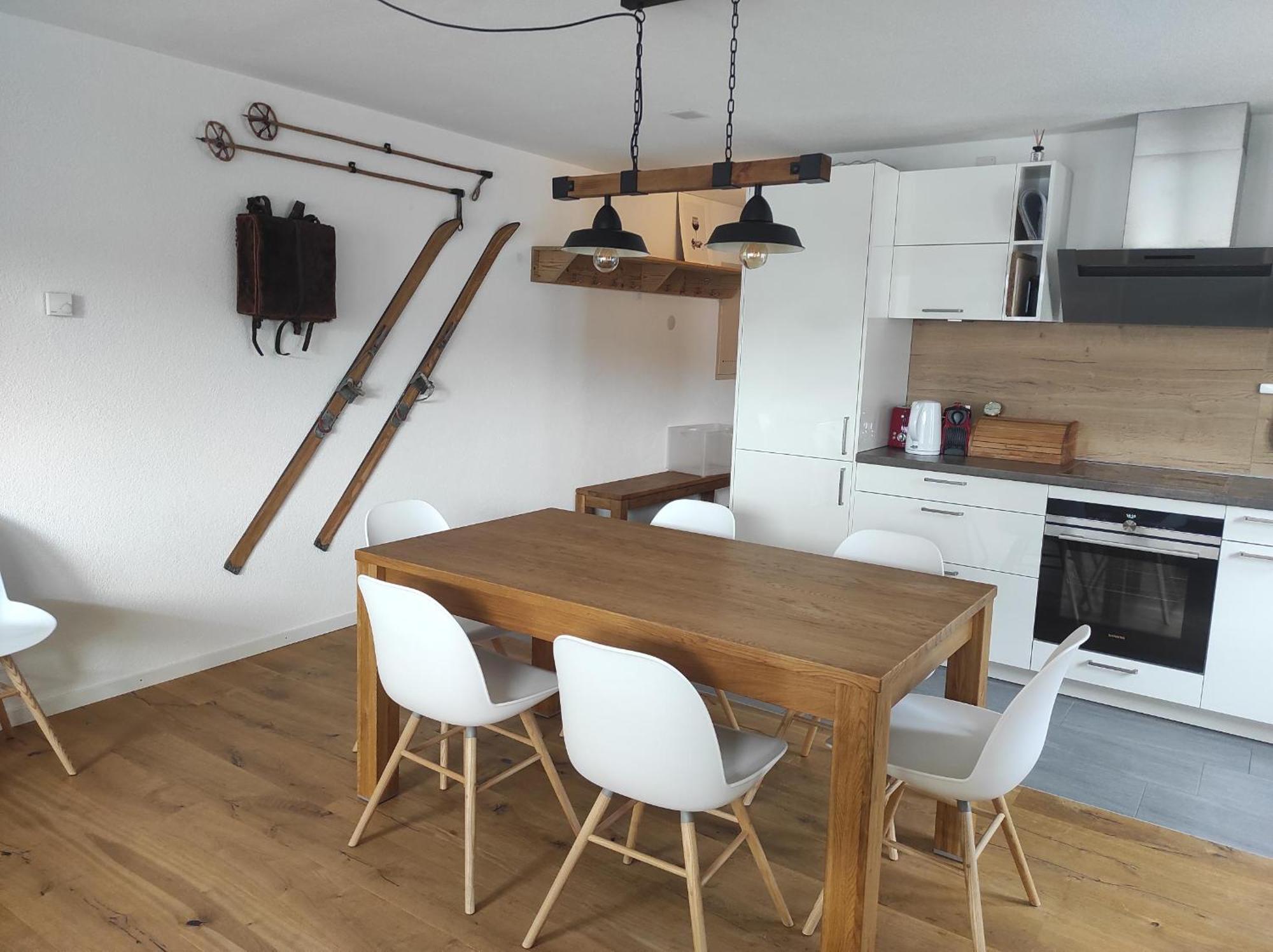Haus Rhaetikon 1. Og, Links Apartment ดาวอส ภายนอก รูปภาพ